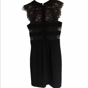 Black lace dress size 2